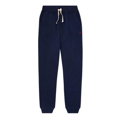 Navy - Front - Ralph Lauren Boys Fleece Jogging Bottoms
