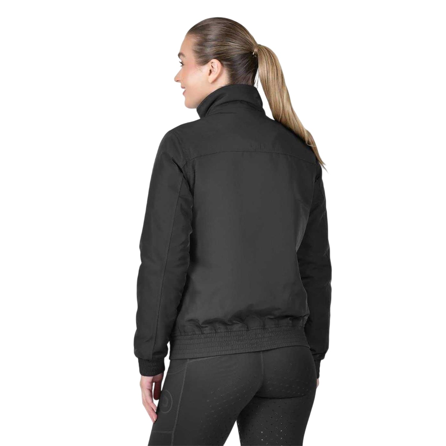 Black - Back - Dublin Womens-Ladies Team Full Zip Blouson Jacket