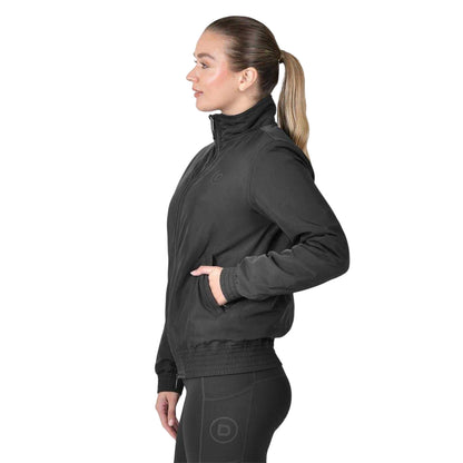 Black - Side - Dublin Womens-Ladies Team Full Zip Blouson Jacket