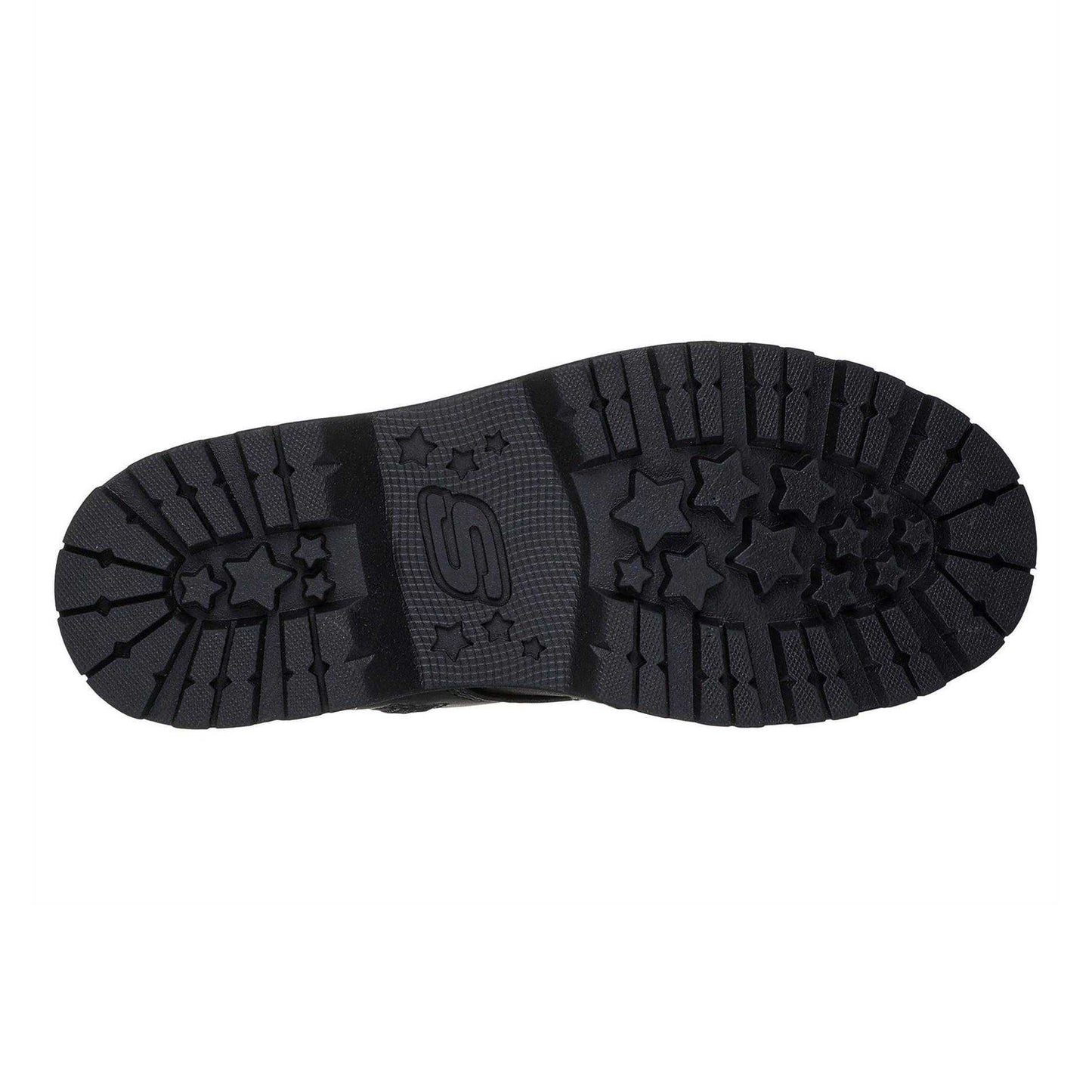 Black - Lifestyle - Skechers Girls Rhinestone Platform Ankle Boots