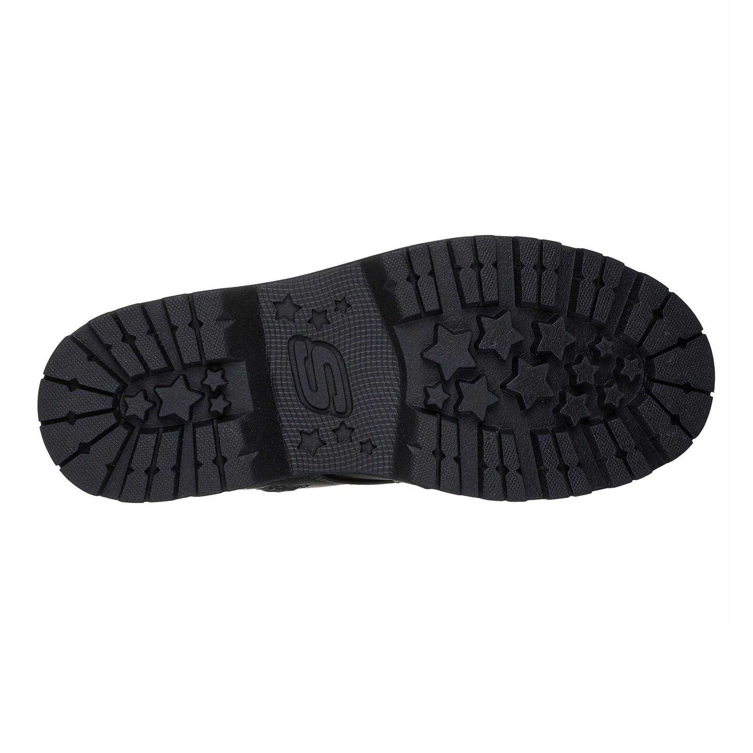 Black - Lifestyle - Skechers Girls Rhinestone Platform Ankle Boots