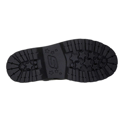 Black - Lifestyle - Skechers Girls Rhinestone Platform Ankle Boots