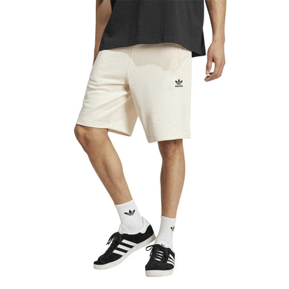 Wonder White - Side - Adidas Mens Essentials Trefoil Shorts