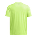 Green - Pack Shot - Under Armour Mens Tech Geotessa Vent T-Shirt