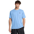 Blue - Front - Under Armour Mens Tech Geotessa Vent T-Shirt