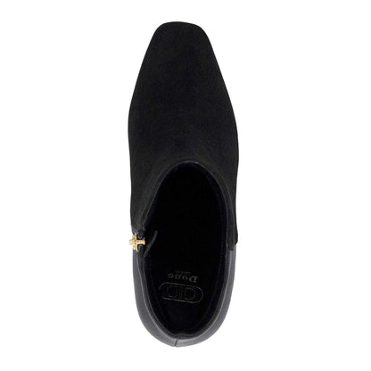 Black - Lifestyle - Dune London Womens-Ladies Orietta Two Tone Leather Ankle Boots