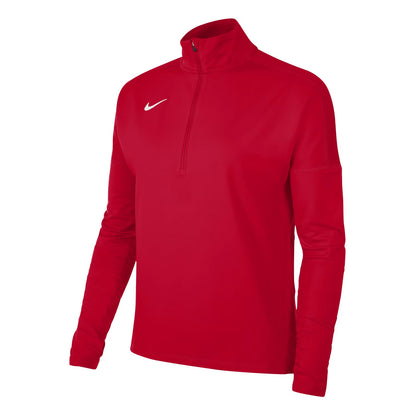 University Red - Side - Nike Womens-Ladies Funnel Neck Regular Long-Sleeved Top