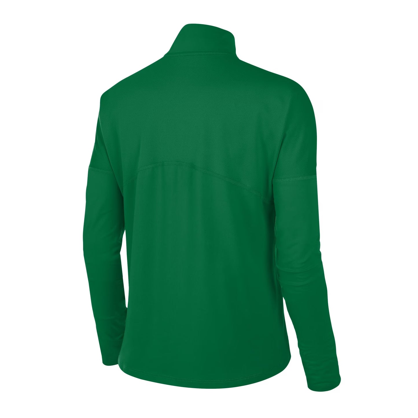 Pine Green - Back - Nike Womens-Ladies Funnel Neck Regular Long-Sleeved Top