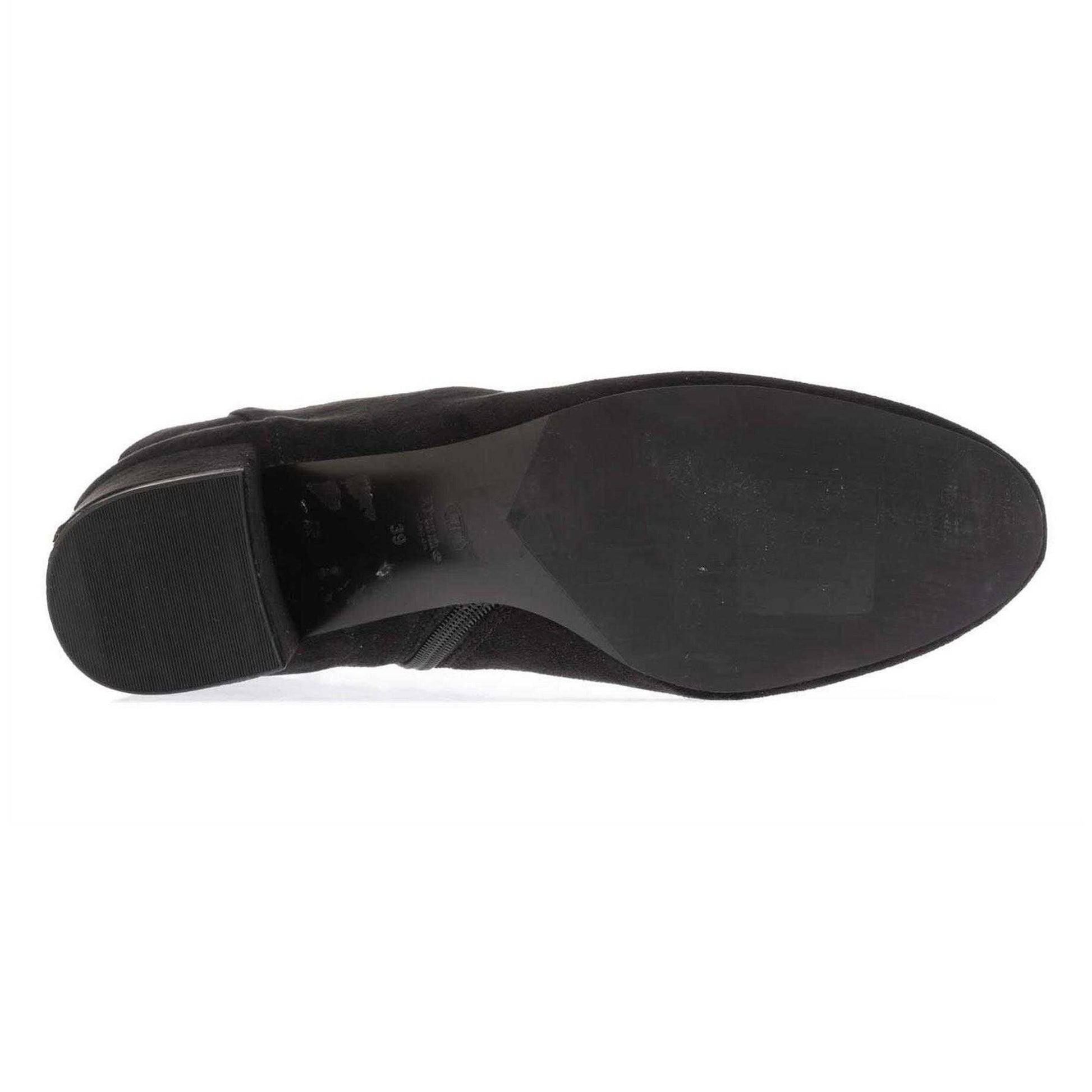 Black - Lifestyle - Dune London Womens-Ladies Prisha Suede Ankle Boots