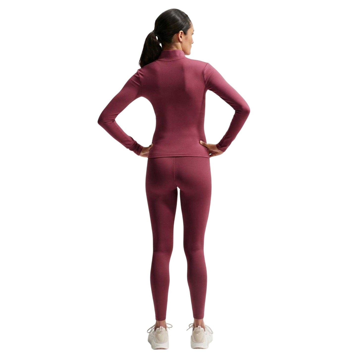 Pink Smoke - Pack Shot - Nike Womens-Ladies Full Zip Training Performance Jacket