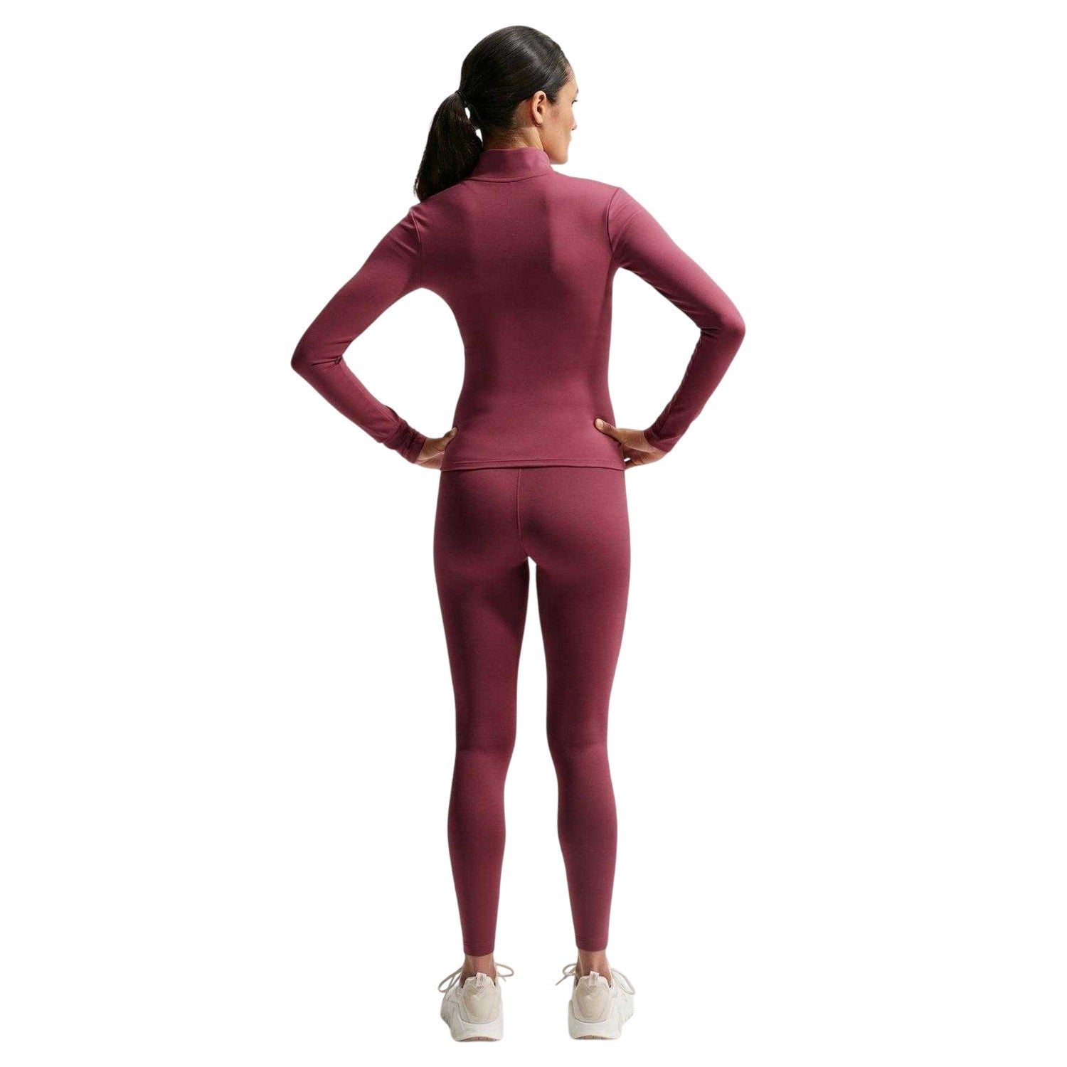 Pink Smoke - Pack Shot - Nike Womens-Ladies Full Zip Training Performance Jacket