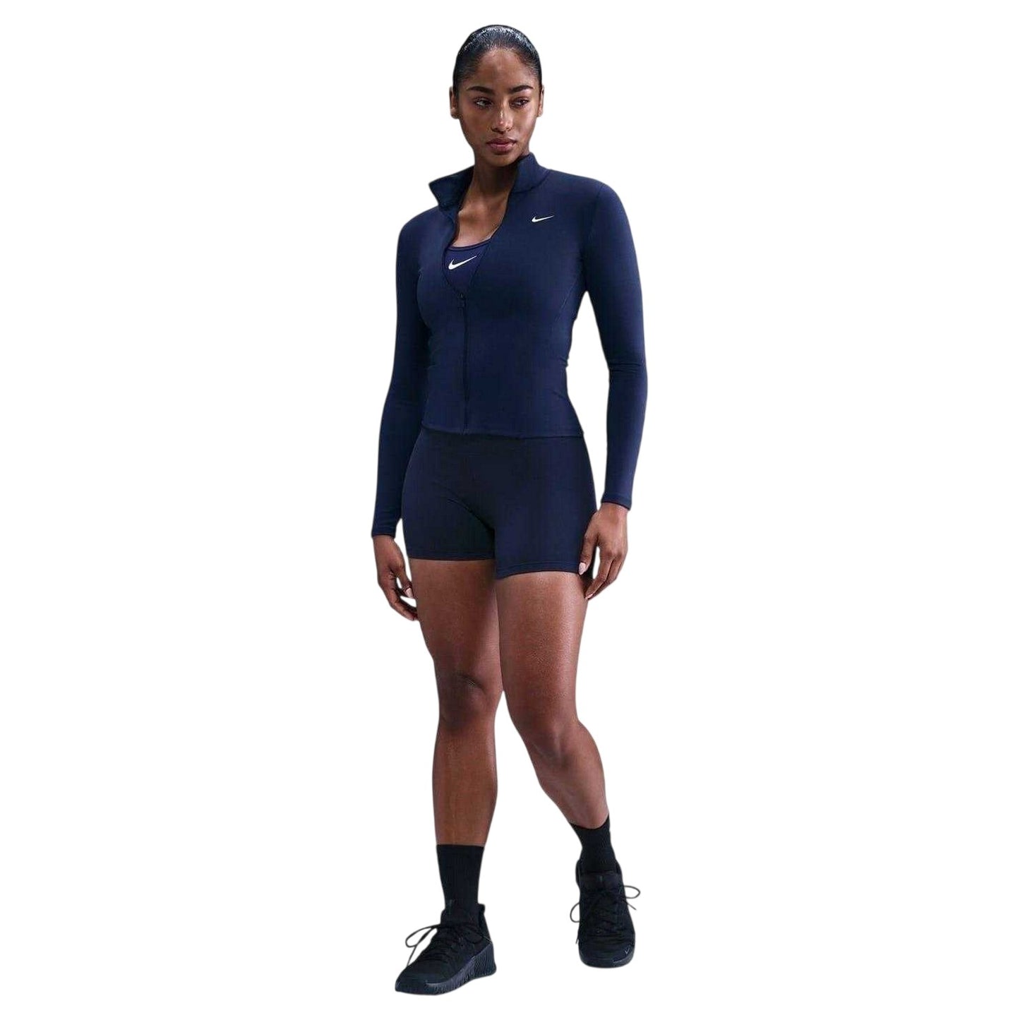 Midnight Navy - Lifestyle - Nike Womens-Ladies Full Zip Training Performance Jacket