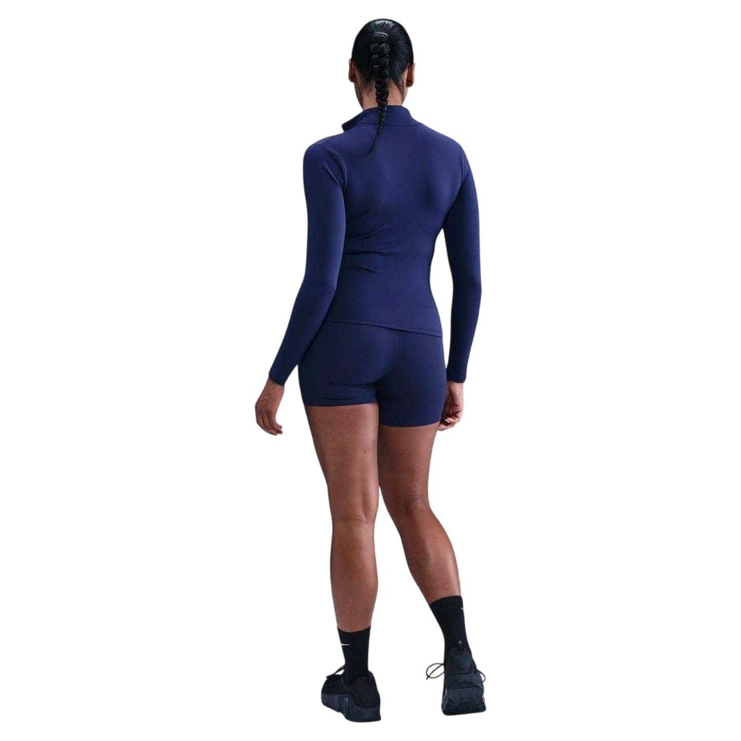Midnight Navy - Pack Shot - Nike Womens-Ladies Full Zip Training Performance Jacket