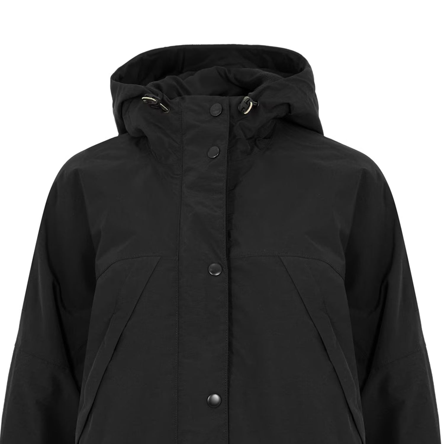 Black - Side - Timberland Womens-Ladies Winnick Regular Raincoat