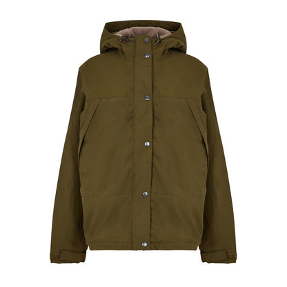 Dark Olive - Front - Timberland Womens-Ladies Winnick Regular Raincoat