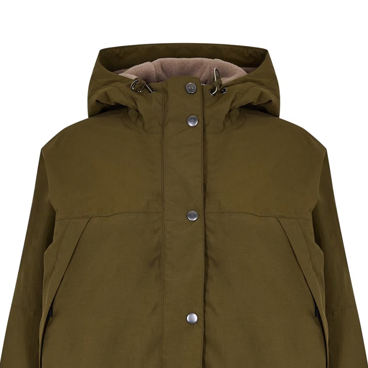 Dark Olive - Side - Timberland Womens-Ladies Winnick Regular Raincoat