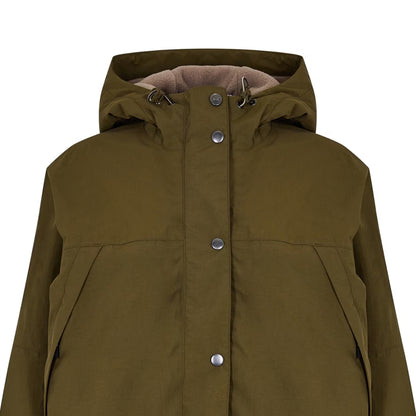 Dark Olive - Side - Timberland Womens-Ladies Winnick Regular Raincoat