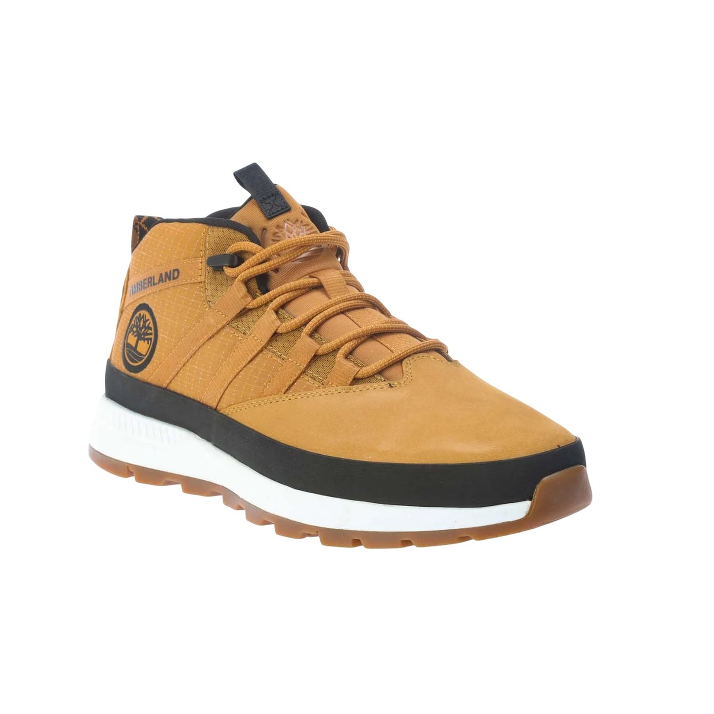 Wheat - Front - Timberland Mens Euro Trekker Low Lace Up Walking Boots