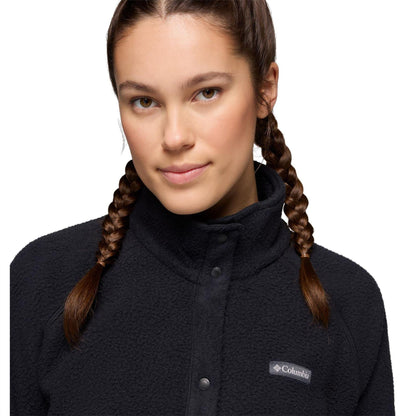 Black - Side - Columbia Womens-Ladies Full Zip Fleece Jacket