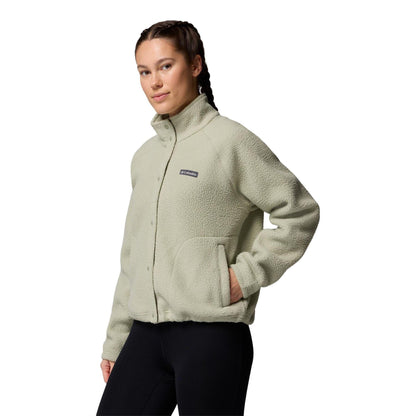 Green - Pack Shot - Columbia Womens-Ladies Full Zip Fleece Jacket
