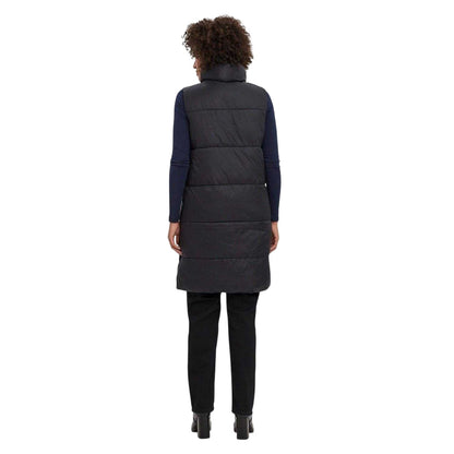 Black - Pack Shot - Vero Moda Womens-Ladies Uppsala Lightweight Relaxed Fit Gilet