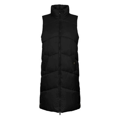Black - Front - Vero Moda Womens-Ladies Uppsala Lightweight Relaxed Fit Gilet