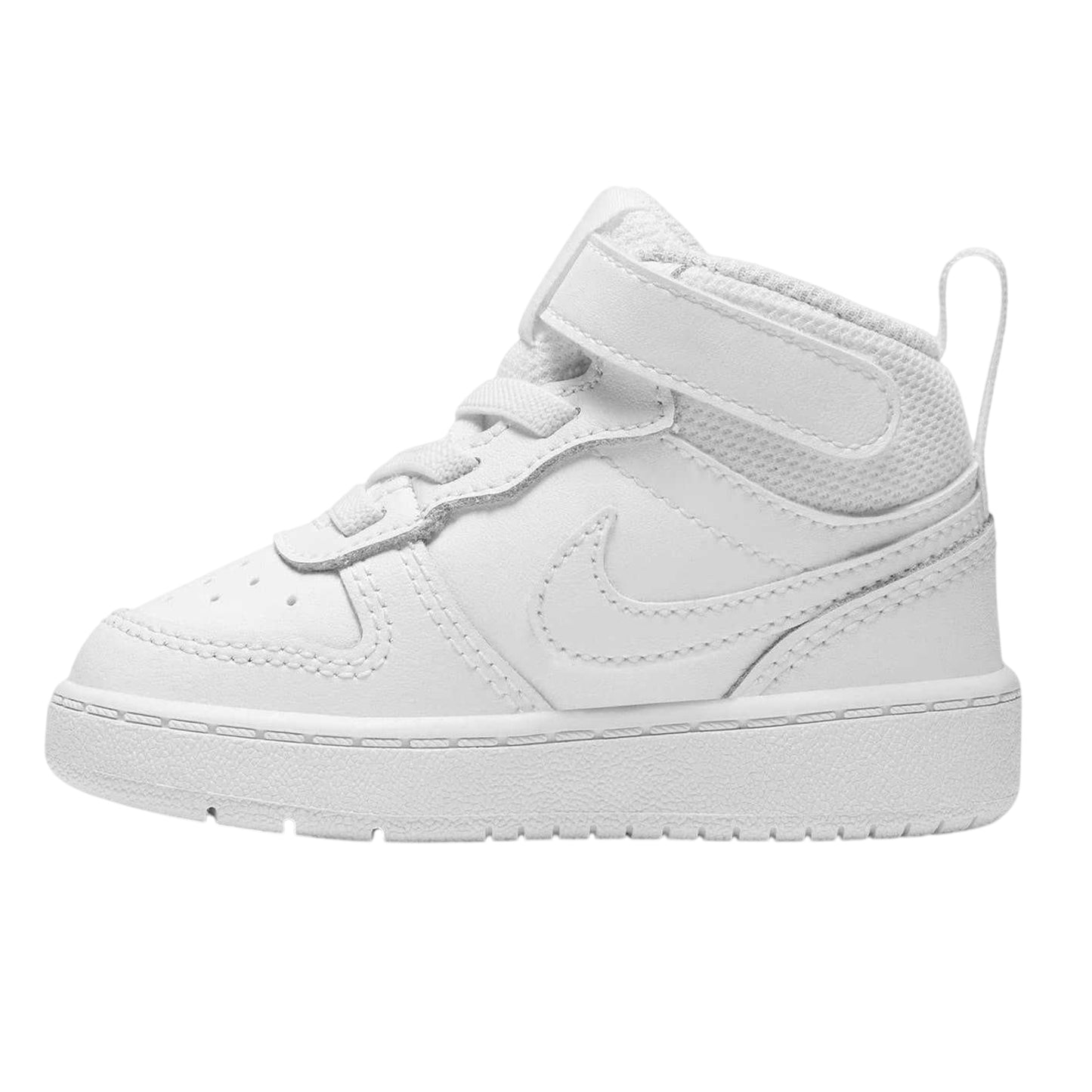 White - Back - Nike Baby Court Borough High Top Trainers