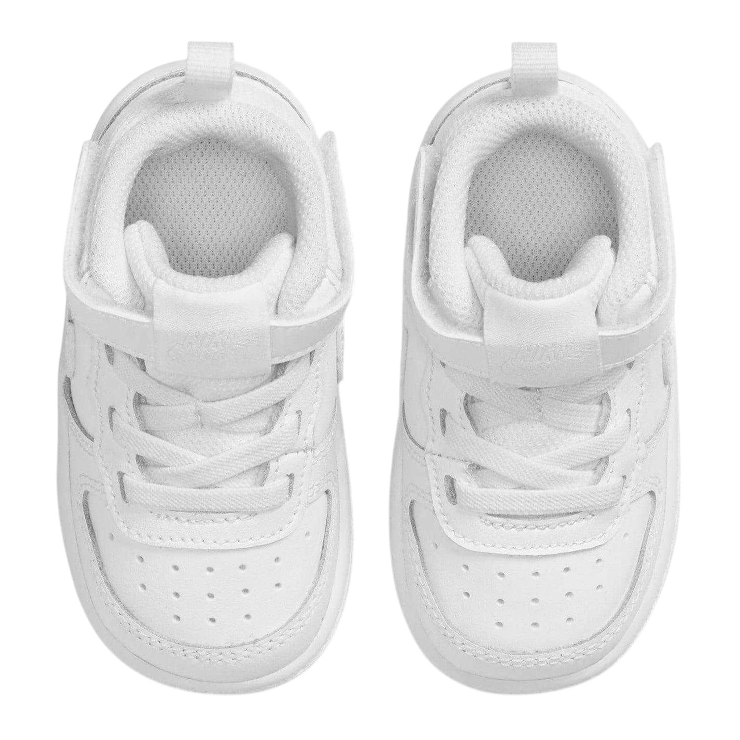 White - Side - Nike Baby Court Borough High Top Trainers