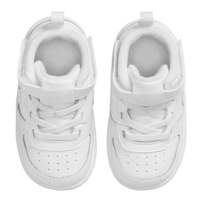 White - Side - Nike Baby Court Borough High Top Trainers