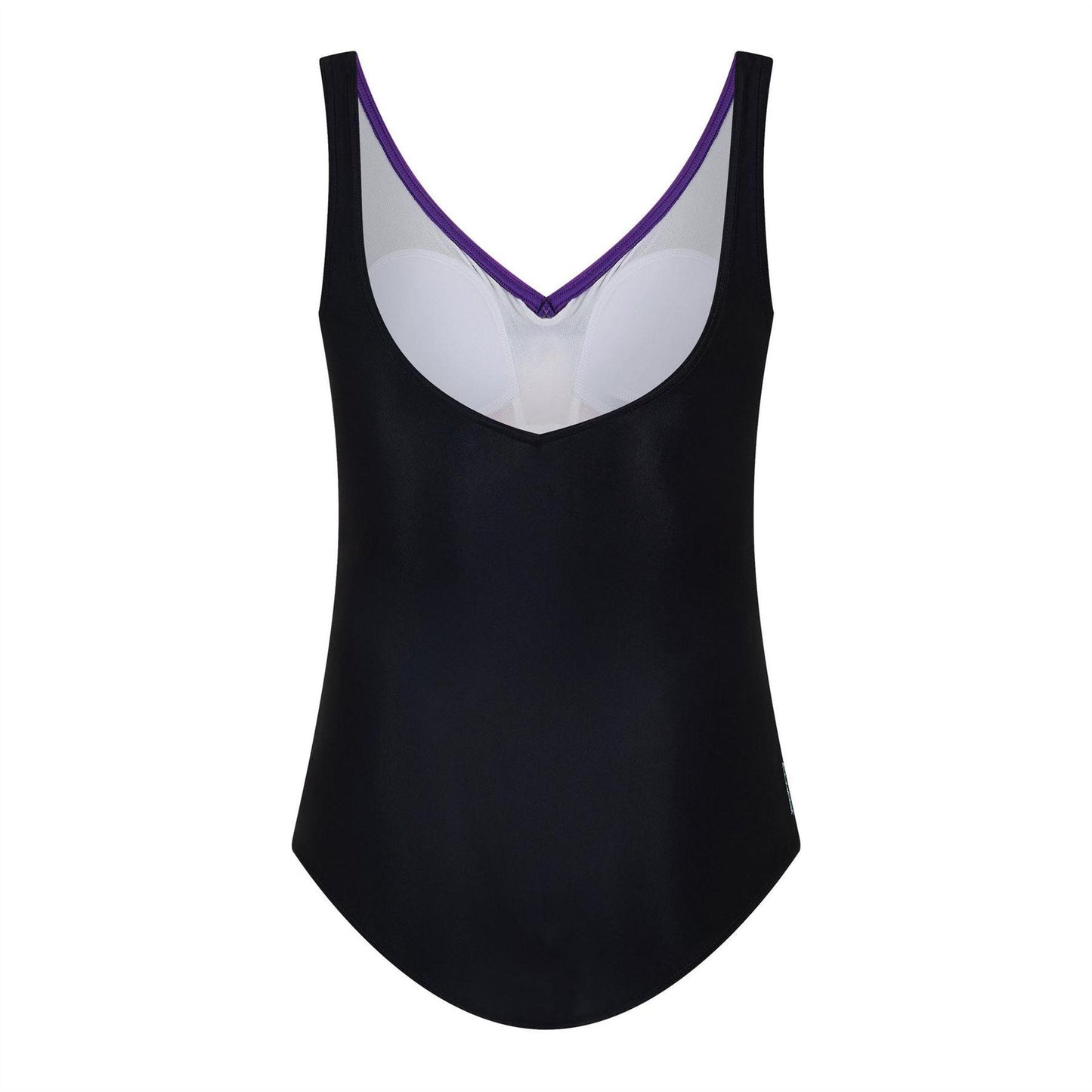 Black - Back - Zoggs Womens-Ladies One Piece Swimsuit