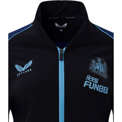 Black - Side - Castore Womens-Ladies Newcastle United FC Track Jacket