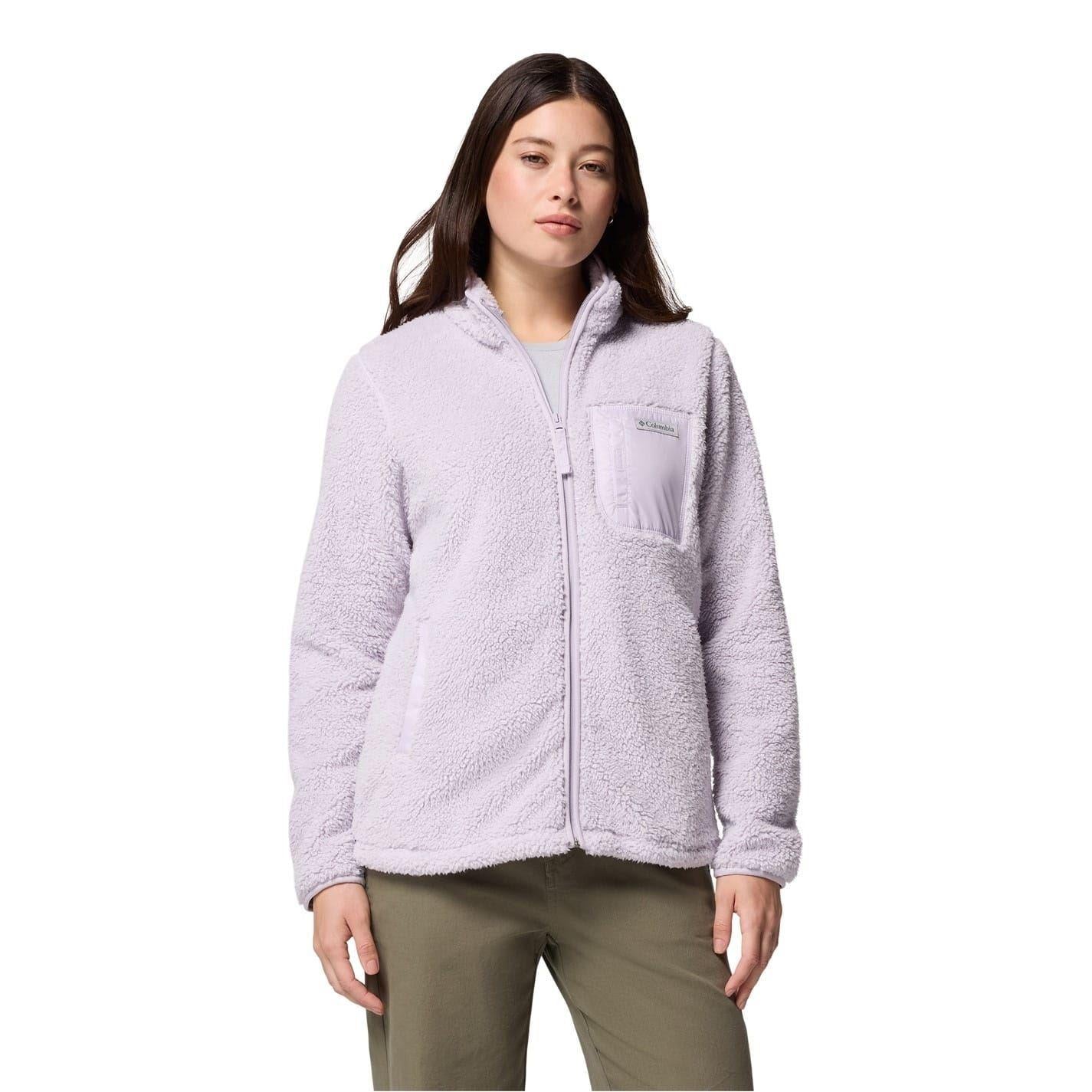Lavender - Front - Columbia Womens-Ladies Full Zip Fleece Jacket