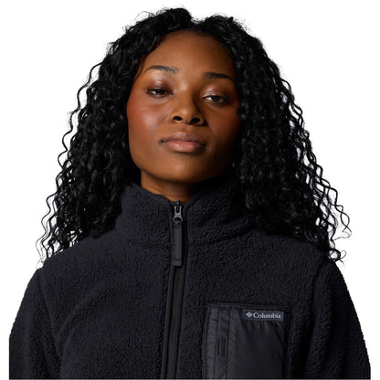 Black - Side - Columbia Womens-Ladies Full Zip Fleece Jacket