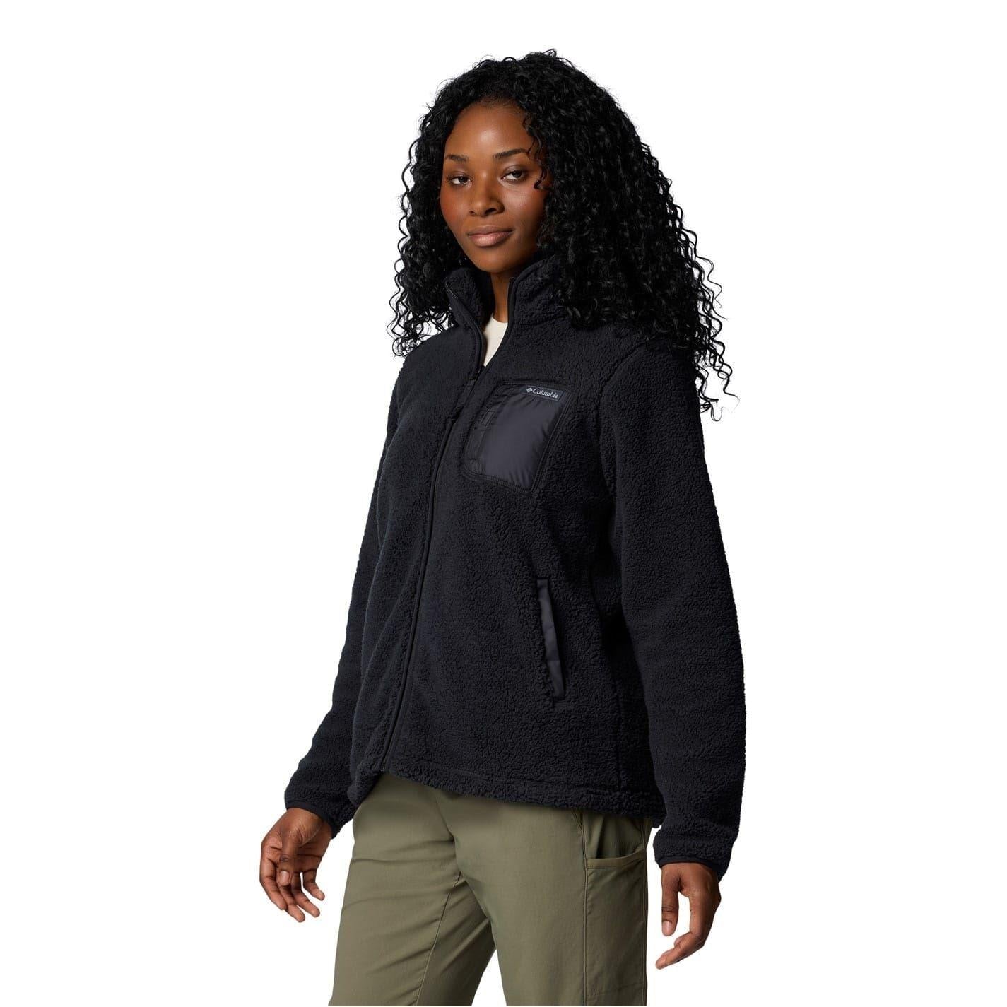 Black - Lifestyle - Columbia Womens-Ladies Full Zip Fleece Jacket