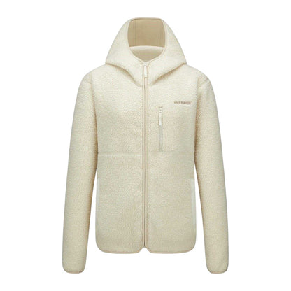 Cream - Front - Karrimor Womens-Ladies Tundra Sherpa Fleece Lightweight Hooded Jacket