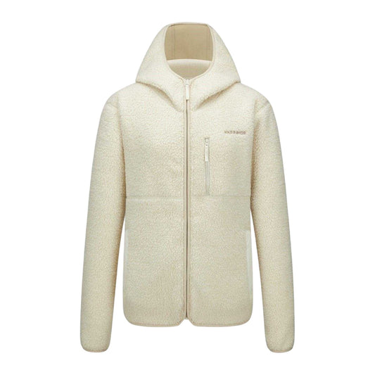 Cream - Front - Karrimor Womens-Ladies Tundra Sherpa Fleece Lightweight Hooded Jacket