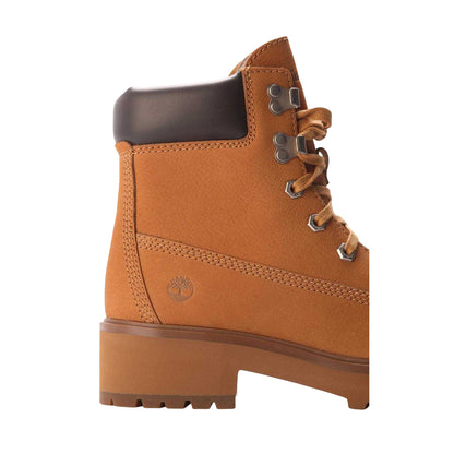 Wheat - Lifestyle - Timberland Womens-Ladies Carnaby Cool Leather Block Heel Ankle Boots