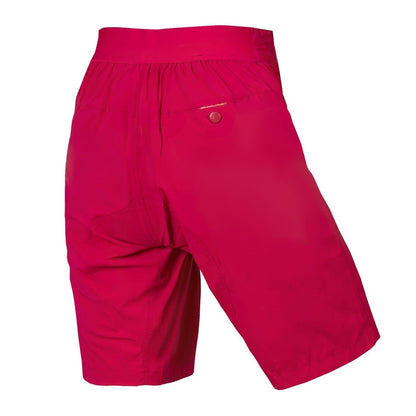 Berry - Back - Endura Womens-Ladies Hummvee Lite Cycling Shorts