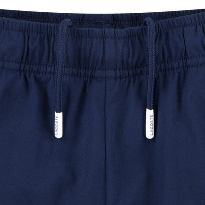 Marine Blue - Lifestyle - Lacoste Childrens-Kids Logo Ultra Dry Shorts