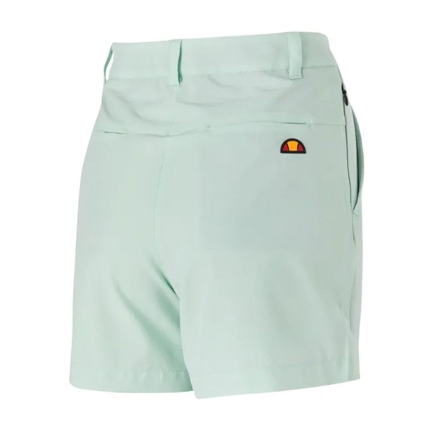 Light Green - Back - Ellesse Womens-Ladies Fayia Patterned Shorts