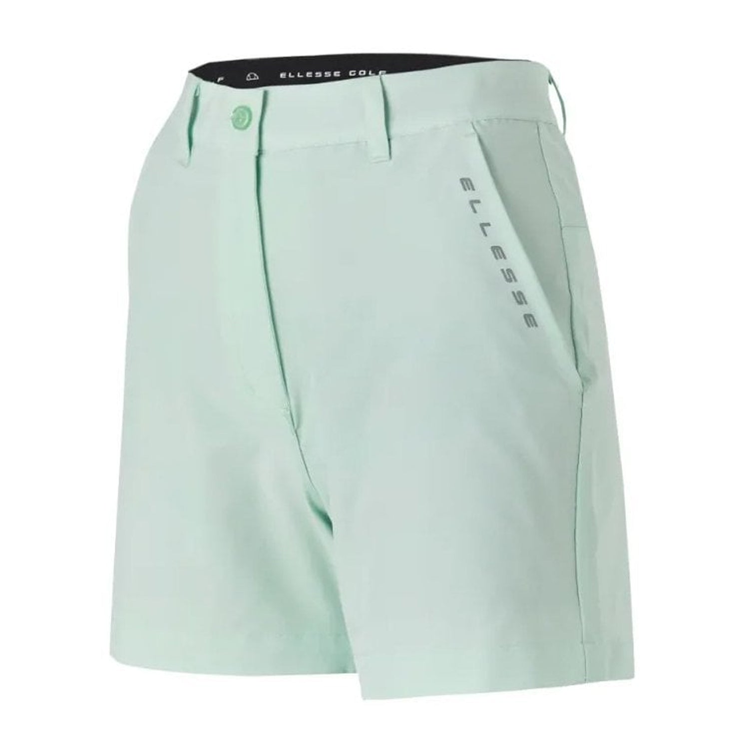 Light Green - Front - Ellesse Womens-Ladies Fayia Patterned Shorts