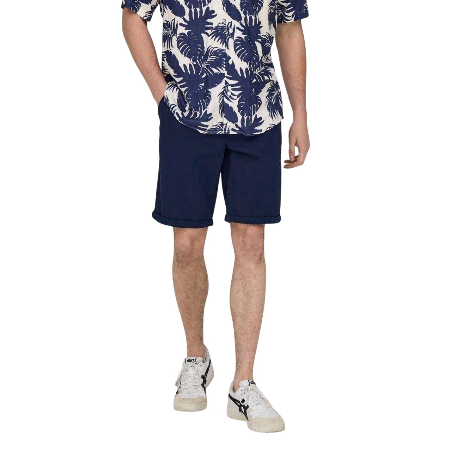 Dark Navy - Lifestyle - Only Mens Regular Shorts