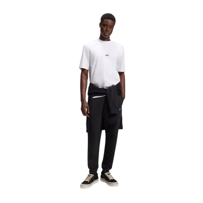 Black - Lifestyle - Hugo Mens Terrycloth Tracksuit Bottoms