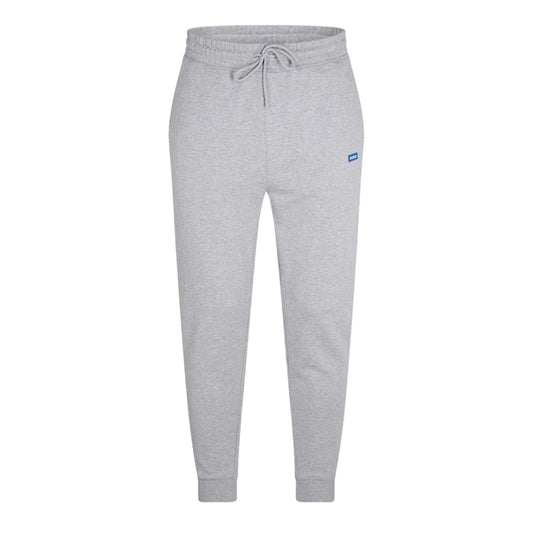Grey Marl - Front - Hugo Mens Terrycloth Tracksuit Bottoms