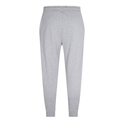 Grey Marl - Back - Hugo Mens Terrycloth Tracksuit Bottoms