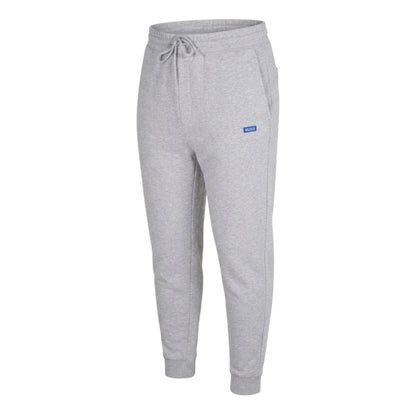 Grey Marl - Side - Hugo Mens Terrycloth Tracksuit Bottoms