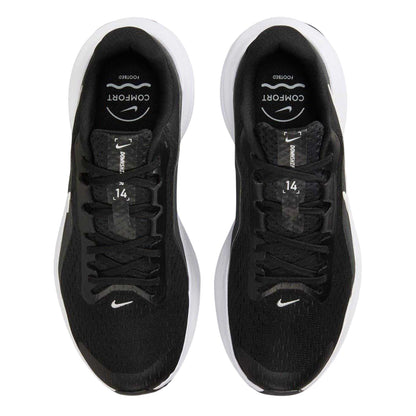 Black-White - Lifestyle - Nike Womens-Ladies Downshifter 14 Trainers