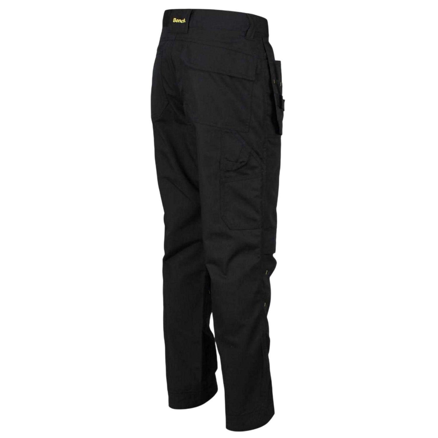 Black - Back - Bench Mens Nervada Holster Logo Trousers