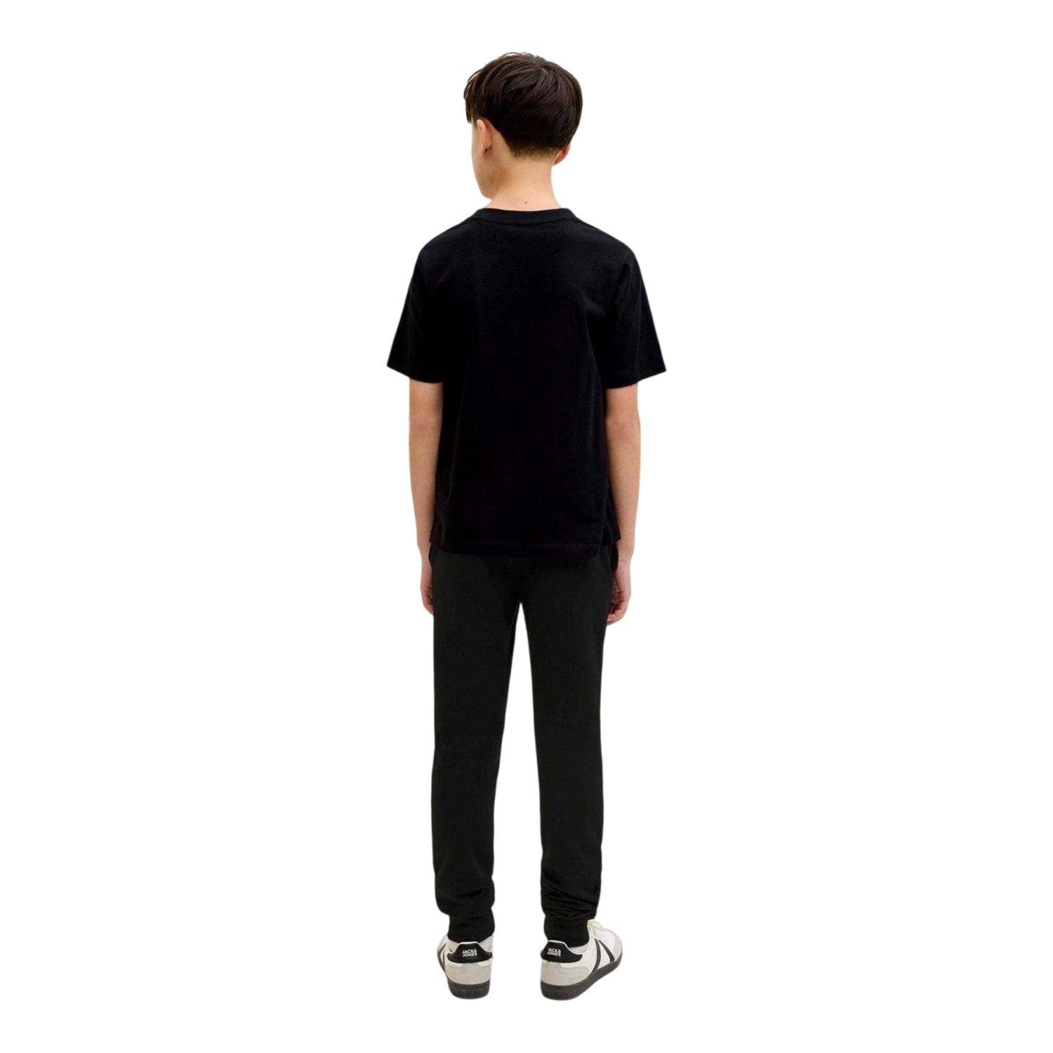 Black - Pack Shot - Jack And Jones Boys Gordon Joggers