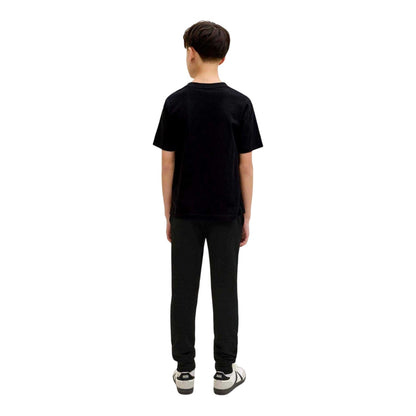 Black - Pack Shot - Jack And Jones Boys Gordon Joggers